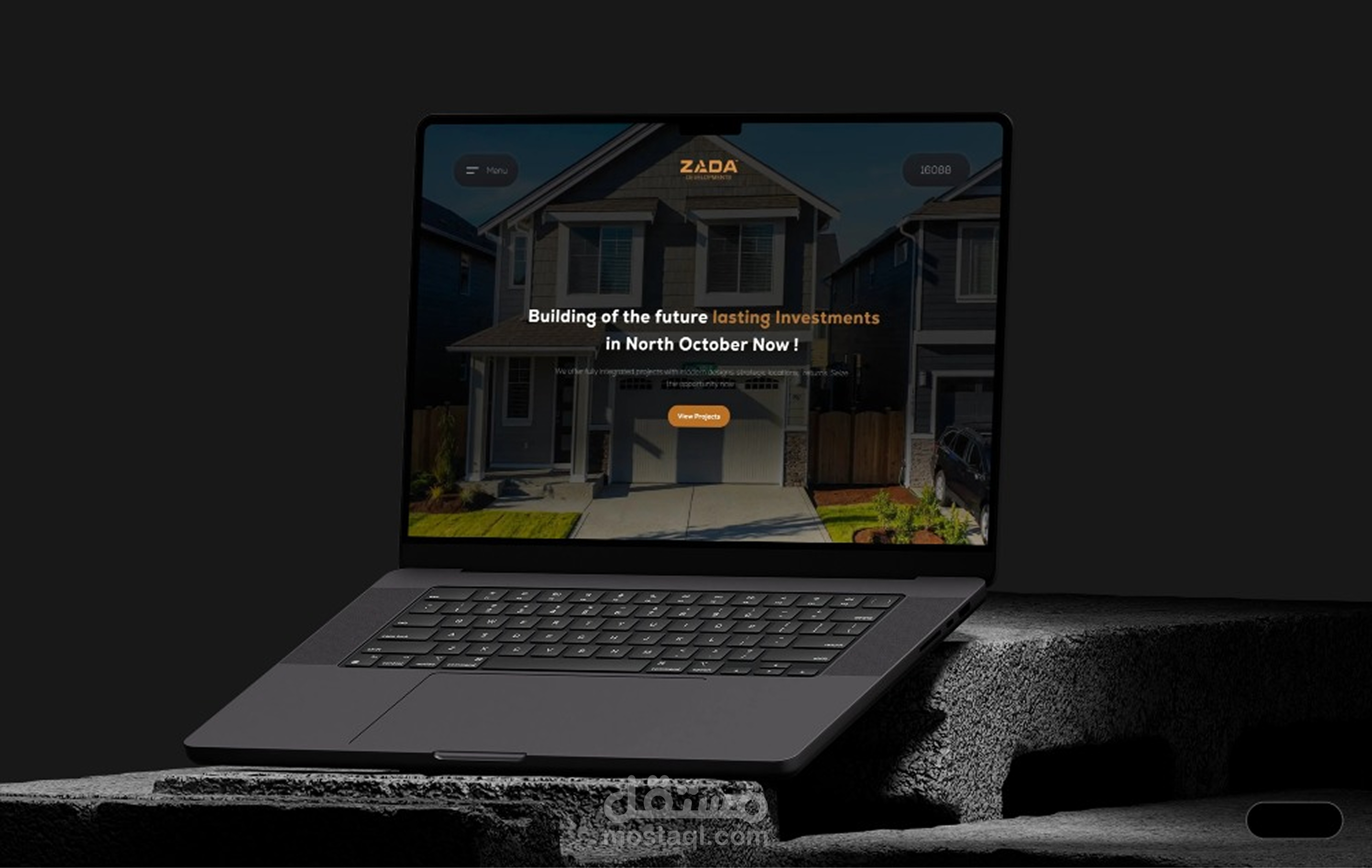 Zada developments Website
