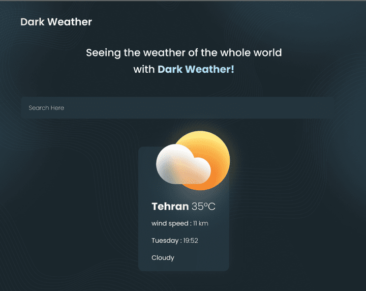 Weather app