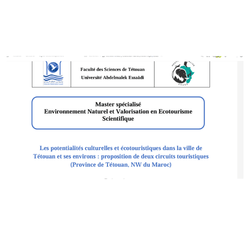 الإمكانات الثقافية والسياحة البيئية لمدينة تطوان وضواحيها