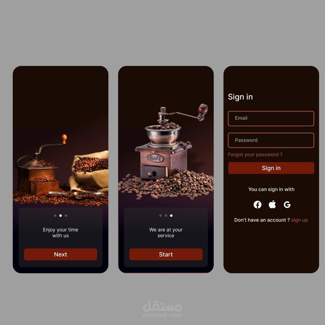 Online café
