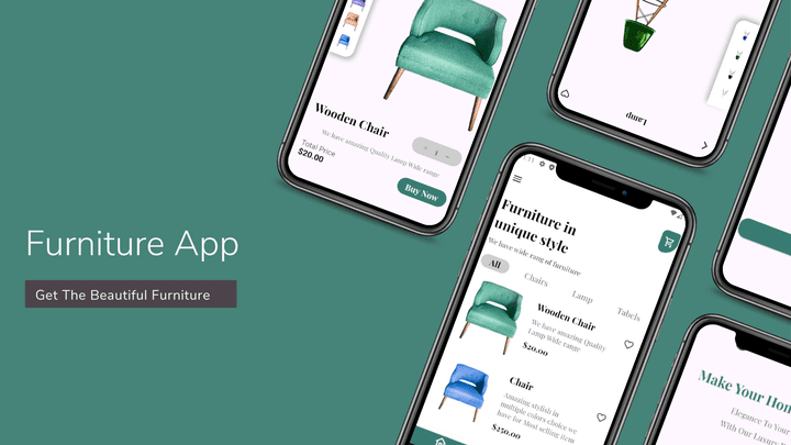 Furniture App - تطبيق متجر أثاث