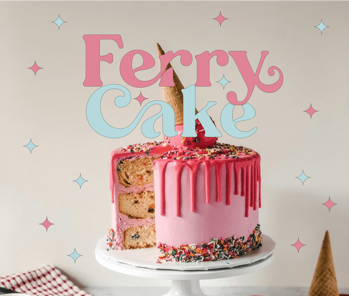 Complete brand identity for Ferry cake