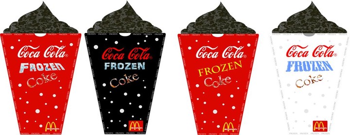 Frozen CocaCola