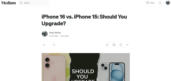 Blog Post: iPhone 16 vs. iPhone 15: Should You Upgrade