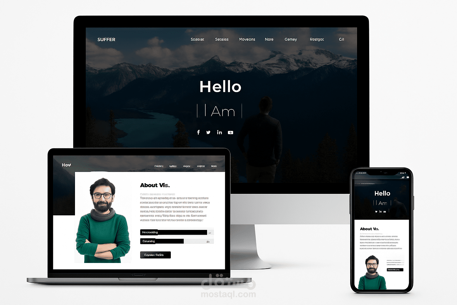تصميم  Landing page بشكل احترافي ومميز