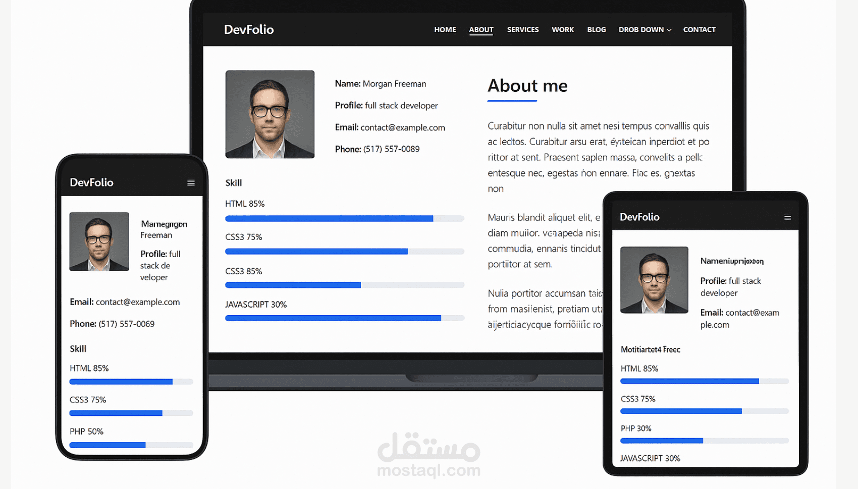 انشاء landing page من الصفر باحترافية ومعايير مميزة