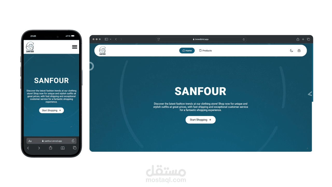 Sanfour – E-commerce Store