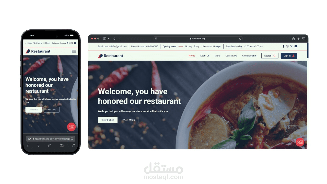 Restaurant App