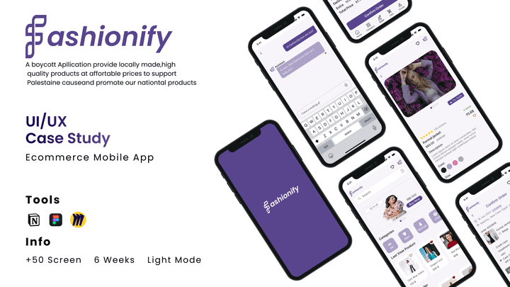 Fashionify e-commerce app