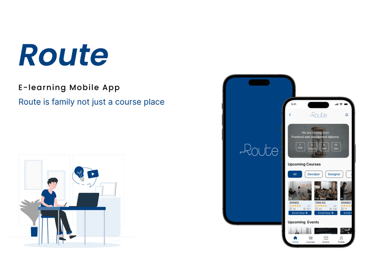 Route e-learning app