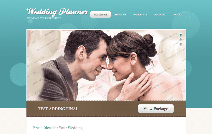 Online Wedding Planner C.M.S