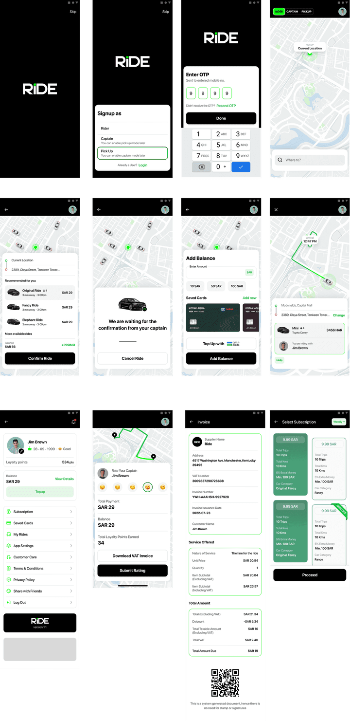 RiDE | رايد تطبيق مثل Uber