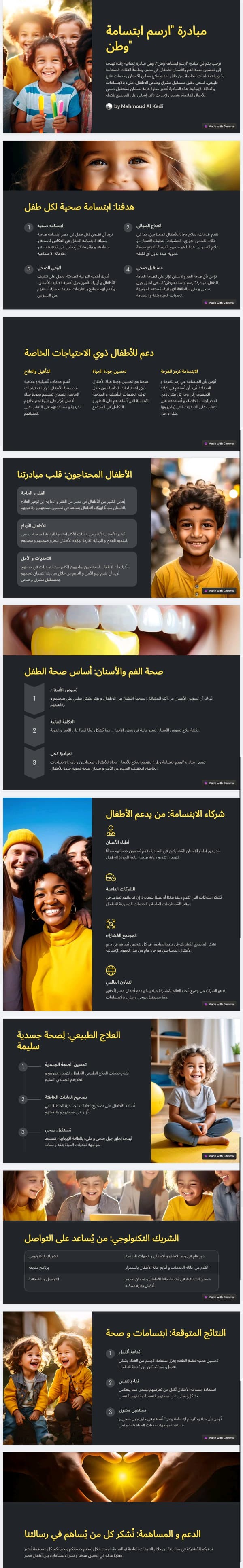 كتابة محتوى مبادرة خيرية