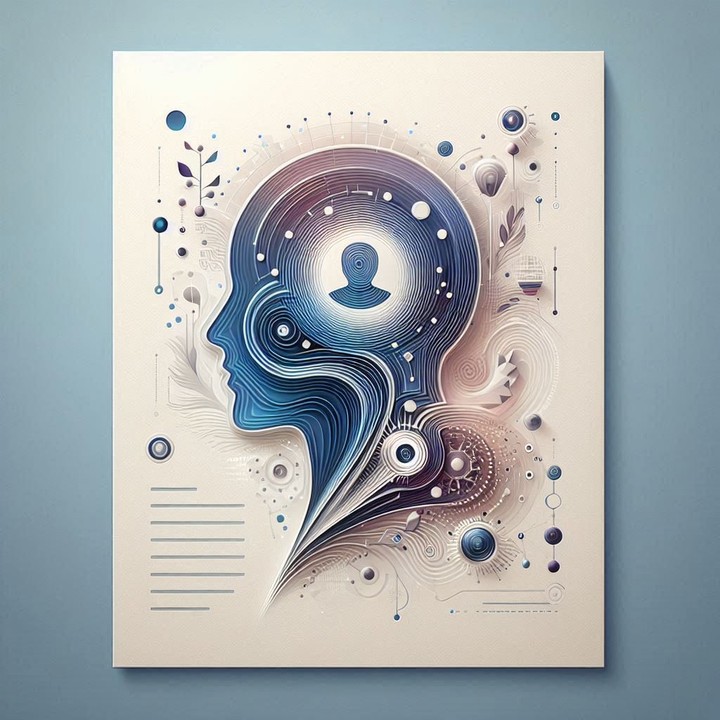 تصميم وكتابة سيرة ذاتية لمصمم بصري وخبير ذكاء اصطناعي