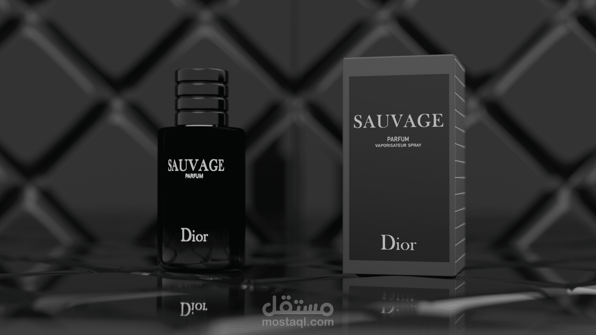 تصميم 3D عن Sauvage بيرفيوم