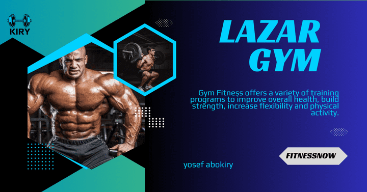 عمل modern GYM and fitness  facebook Ad