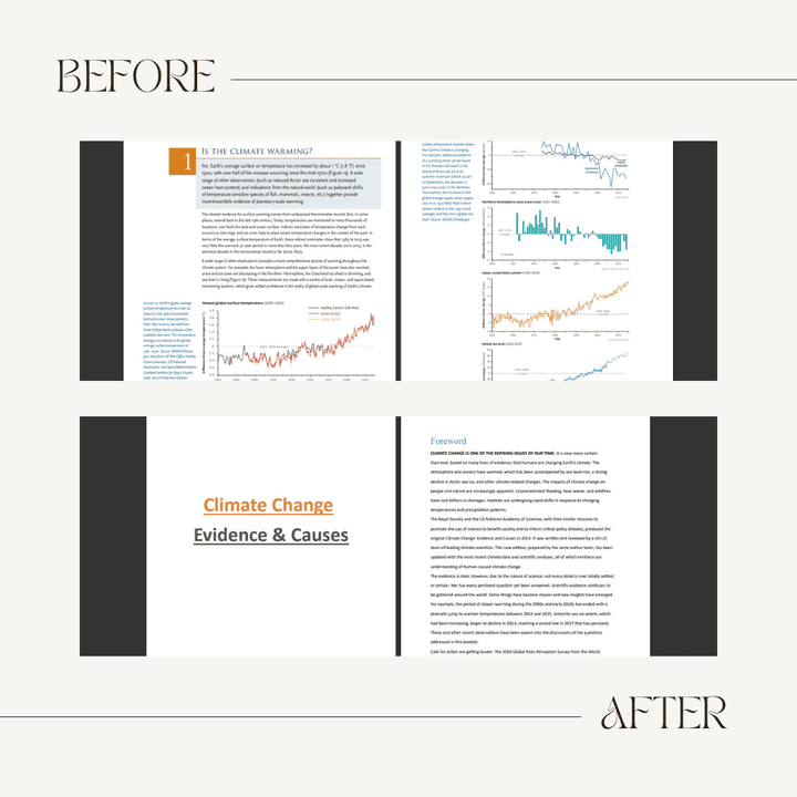 تحويل ملف pdf من ملف يحتوي على مجموعة من الصور و المبيانات والنصوص الى ملف pdf فيه نص فقط .