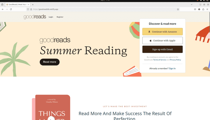 Goodreads Library