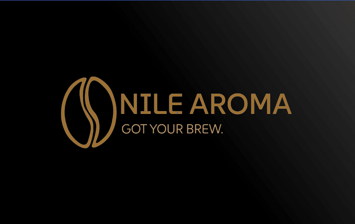 Nile Aroma Cafe LOGO design