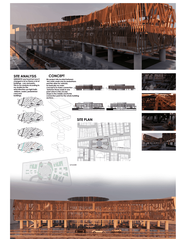 تصميم مكتبة عامة