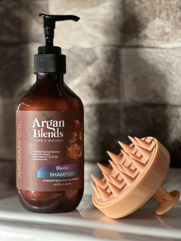 إنشاء فيديو UGC مميز عن شامبو جديد من  Argan blends