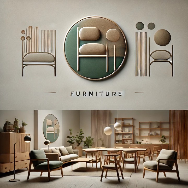 تصميم هوية بصرية لشركة اثاث furniture