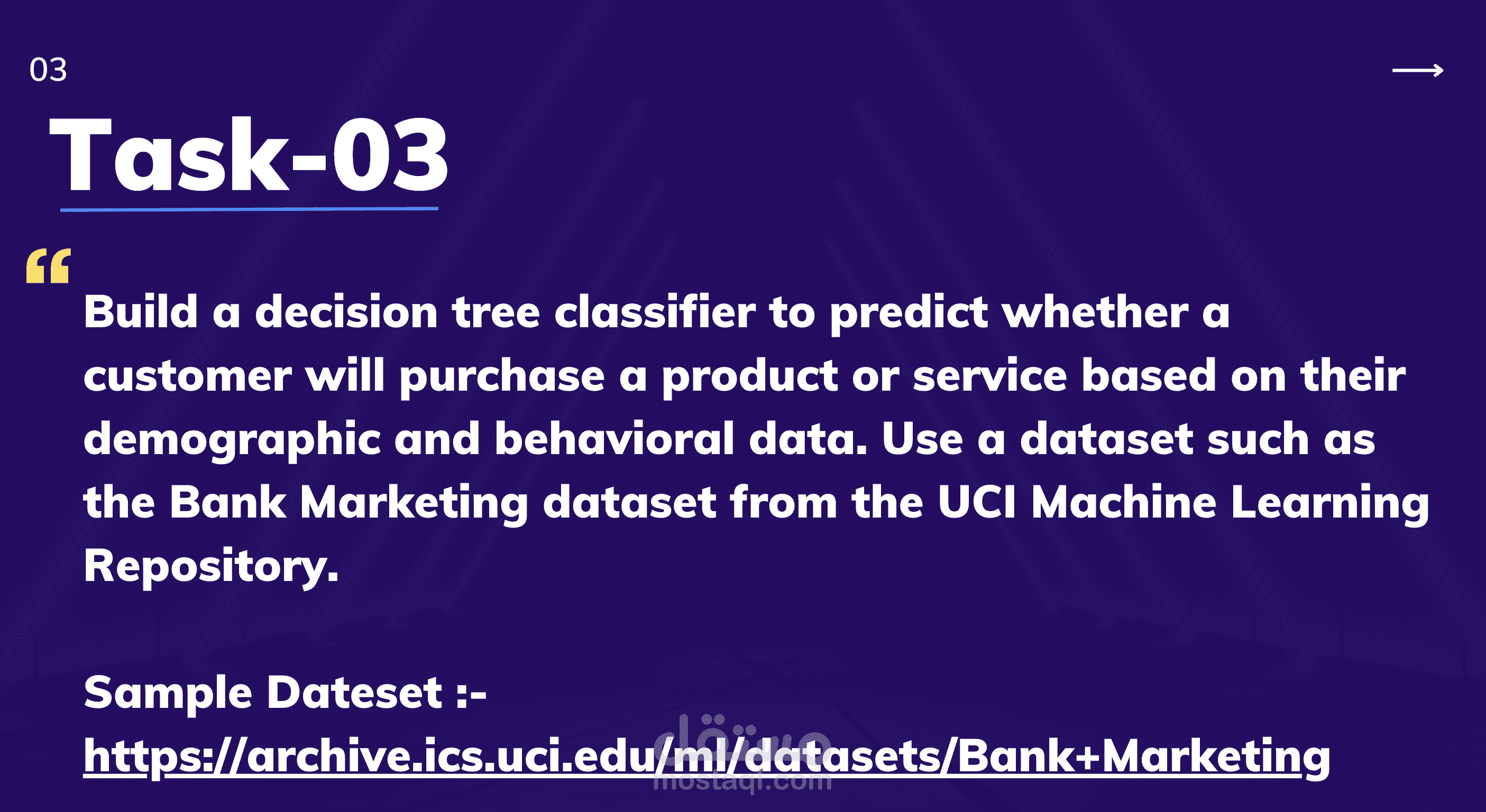 Building a Decision Tree Classifier for Customer Purchase Prediction