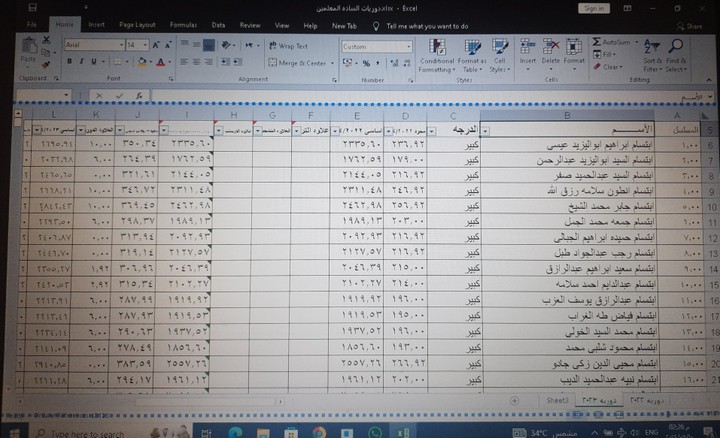 دوريات الساده المعلمين