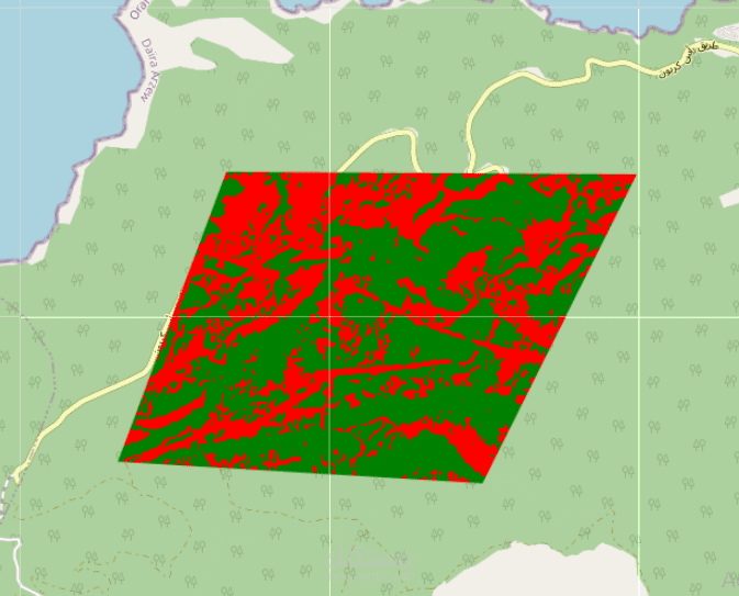 تقييم صحة الغابات من صور الأقمار الصناعية عبر مؤشرات نباتية وتصنيف Random Forest