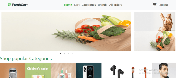 Ecommerce user application