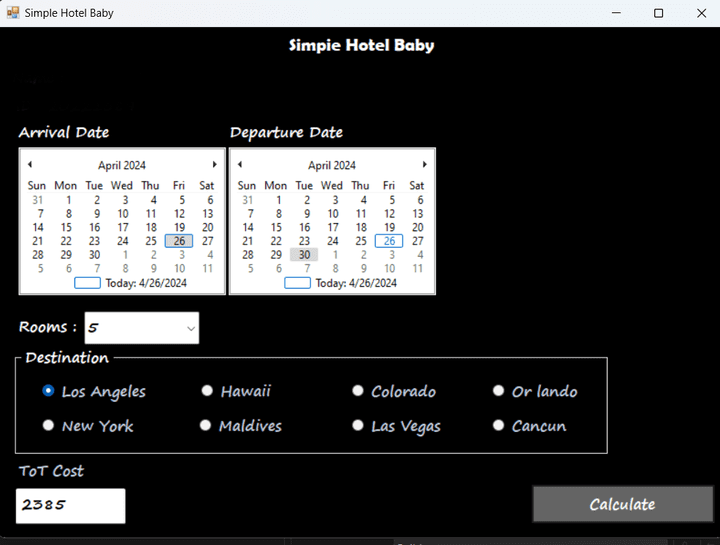 Simple Hotel Baby