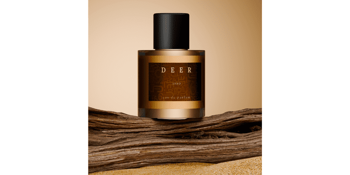 تصميم ثلاثي الأبعاد لعطر DEER