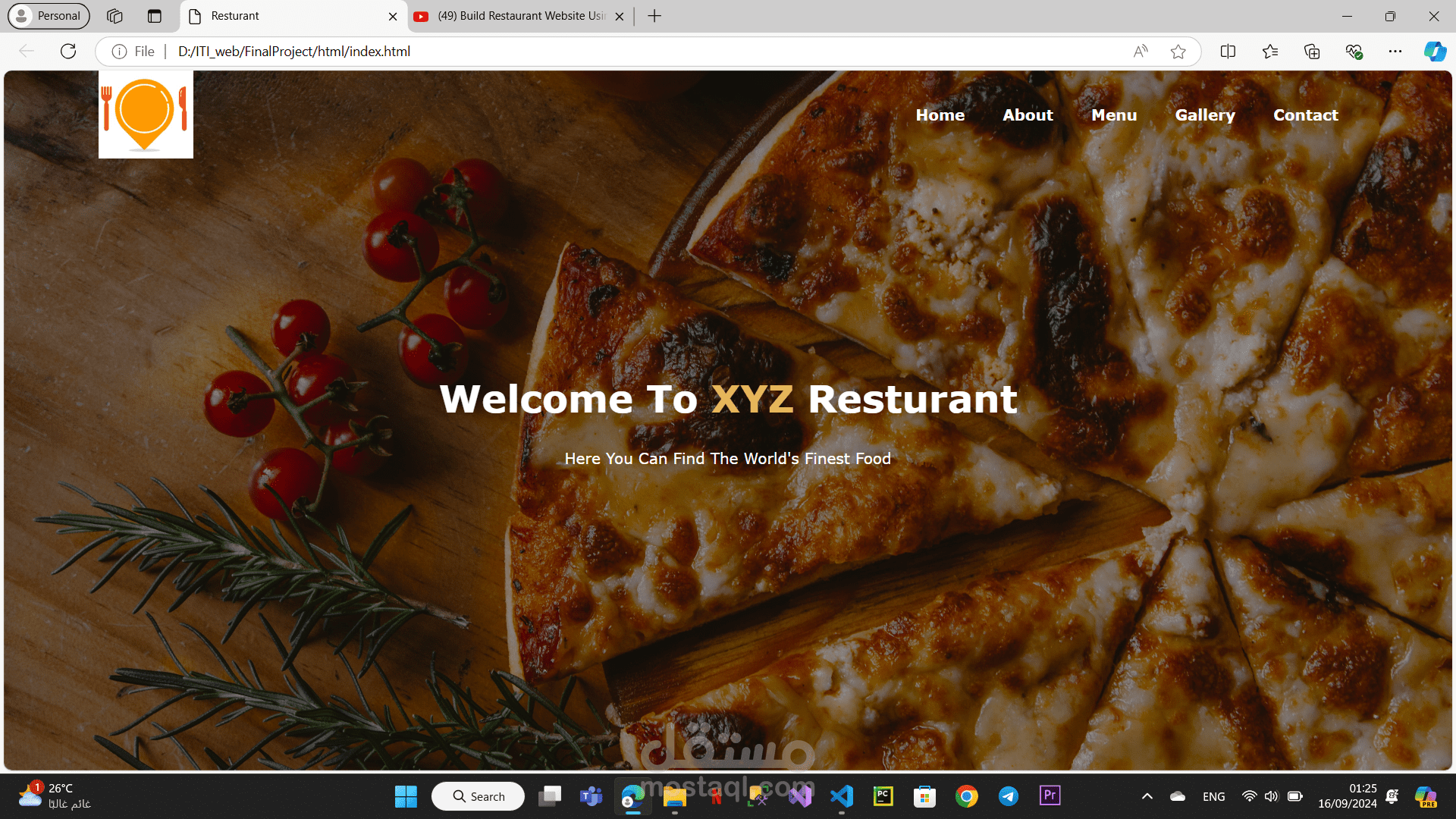 Restaurant Website