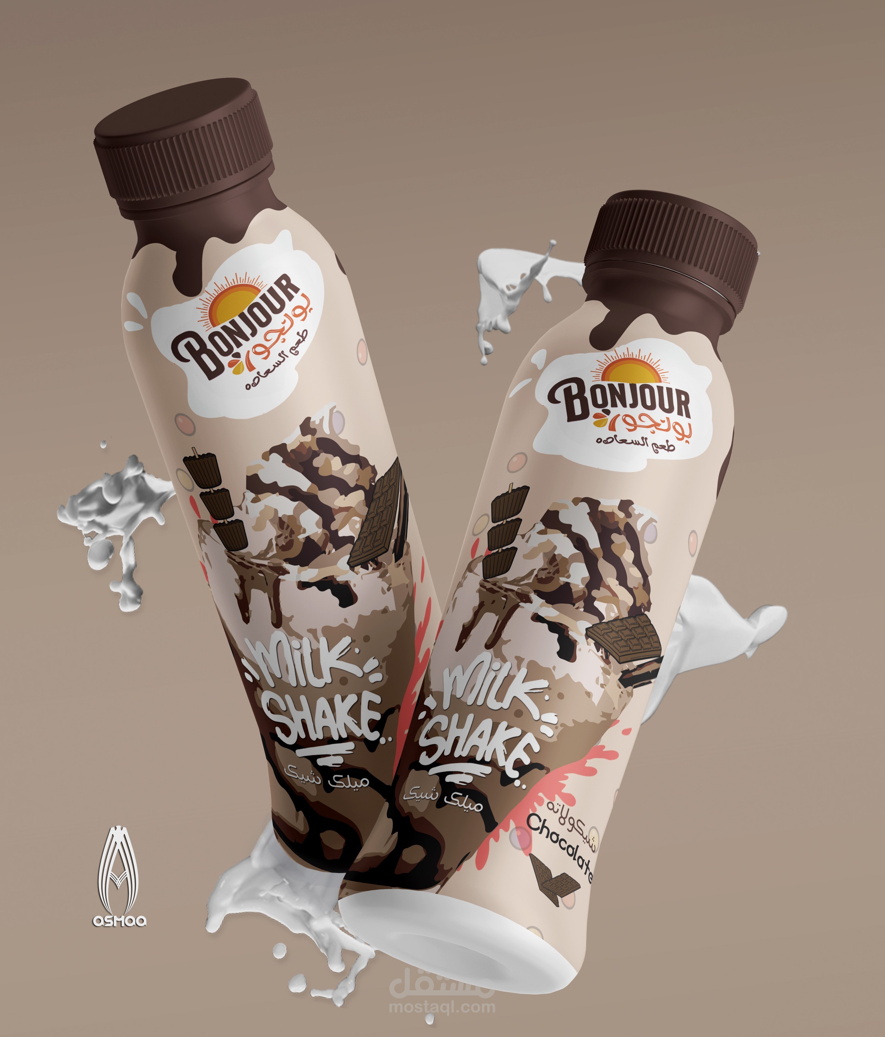 Bonjour milk shake product