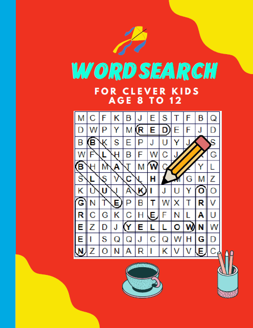 كتاب تسلية ذهنية بصيغة pdf باللغة الانجليزية بعنوان word search