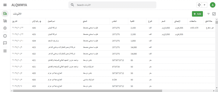 انشاء تطبيق محاسبي لمصنع يعمل علي جميع الاجهزه