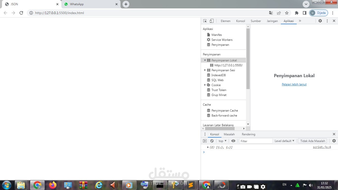 Json javascript