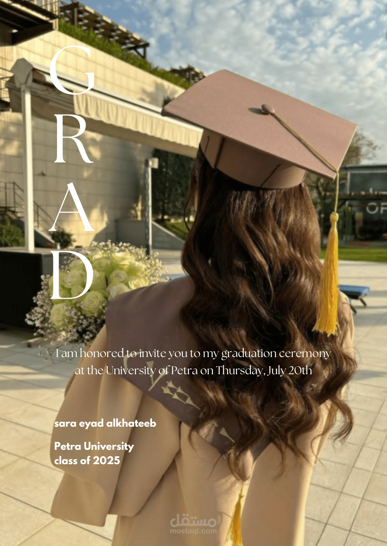 Graduation invitation