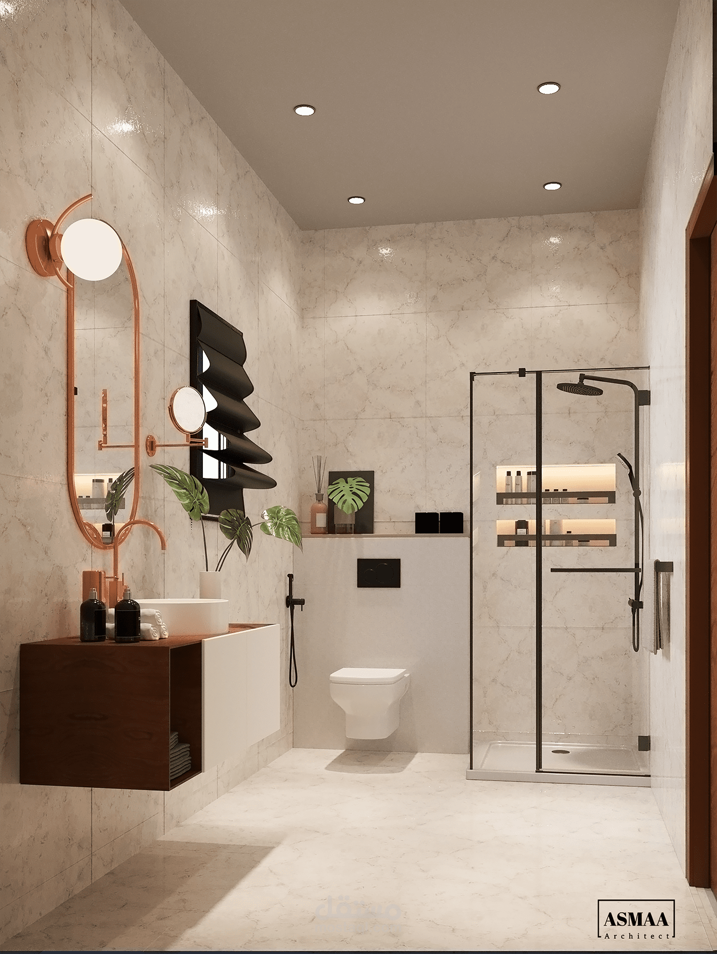 تصميم حمام
