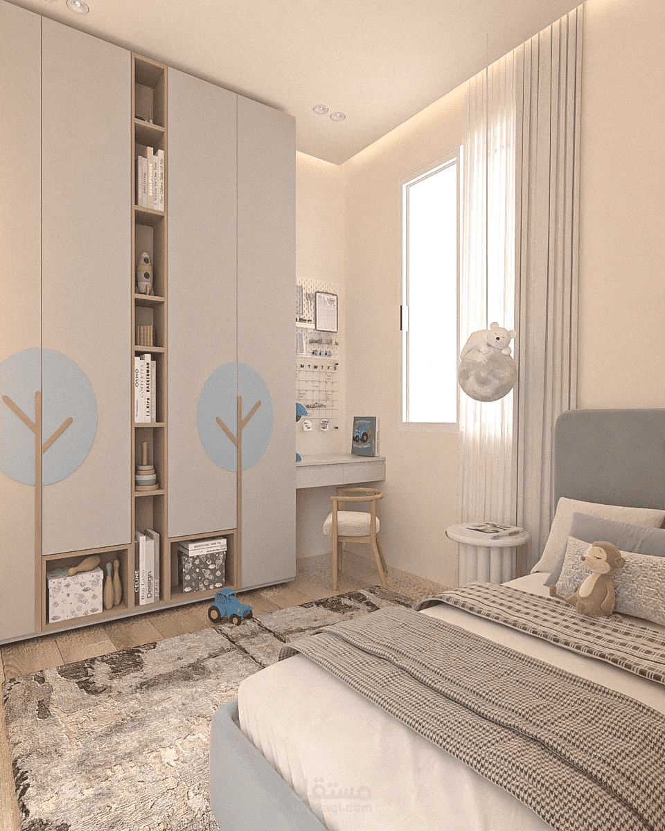 تصميم داخلي لغرفة طفل