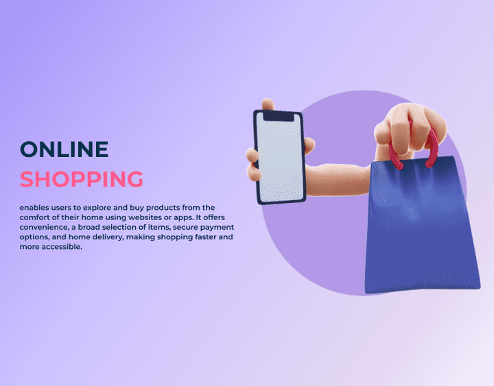 Website for ONLINE  SHOPPINGِ