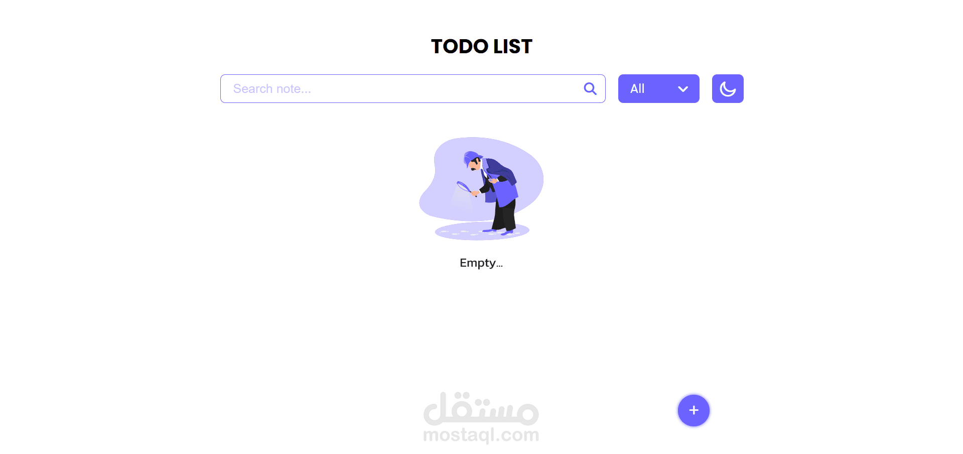 Todo list