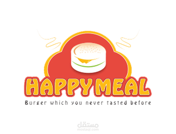 تصميم شعار وهوية Happy meal