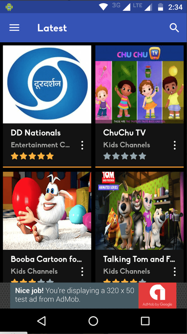 تطبيق Android Live Tv