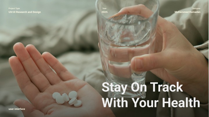 UX/UI Design for Alzheimer Medication Reminder & Monitoring App
