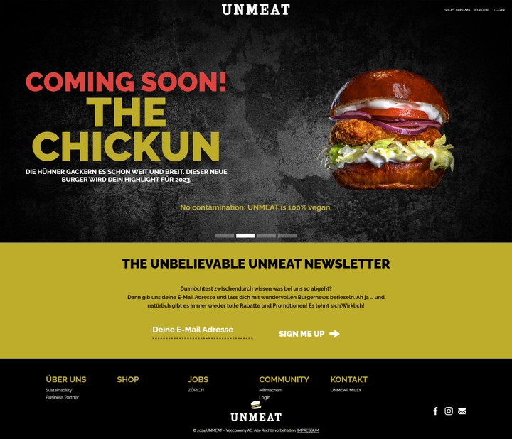 UNMEAT Restaurant