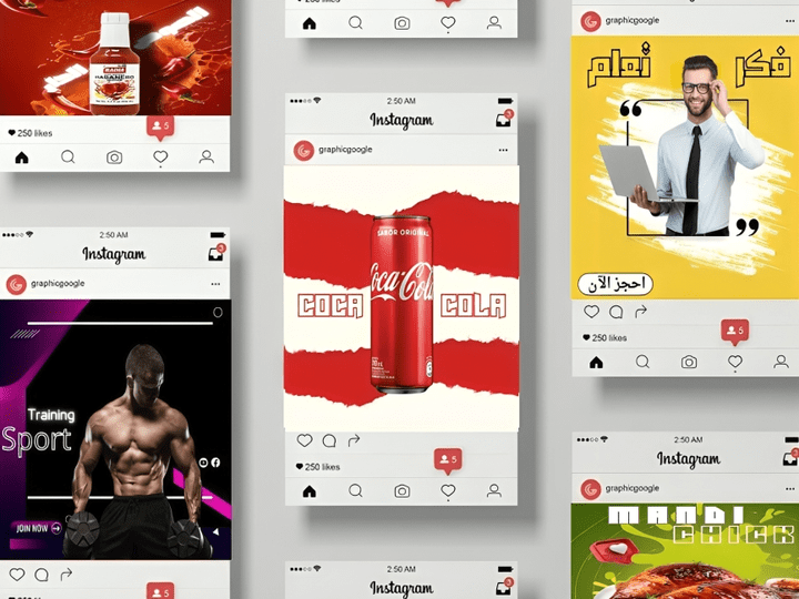 احد أعمالي في تصميم منشورات السوشيل ميديا