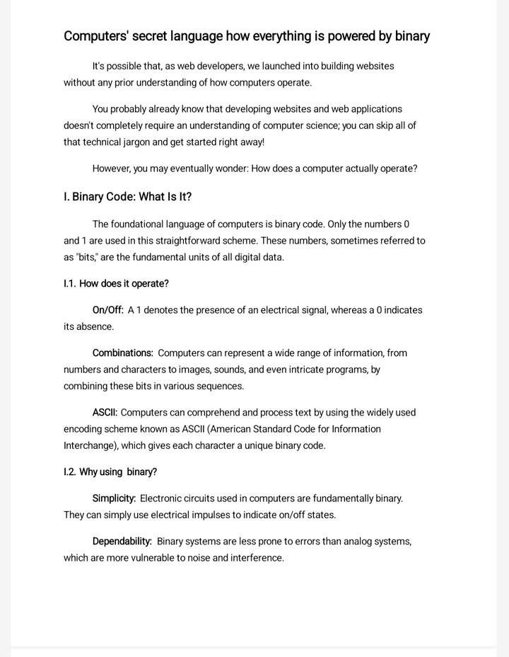 Computer's secret language how everything is powered by binary