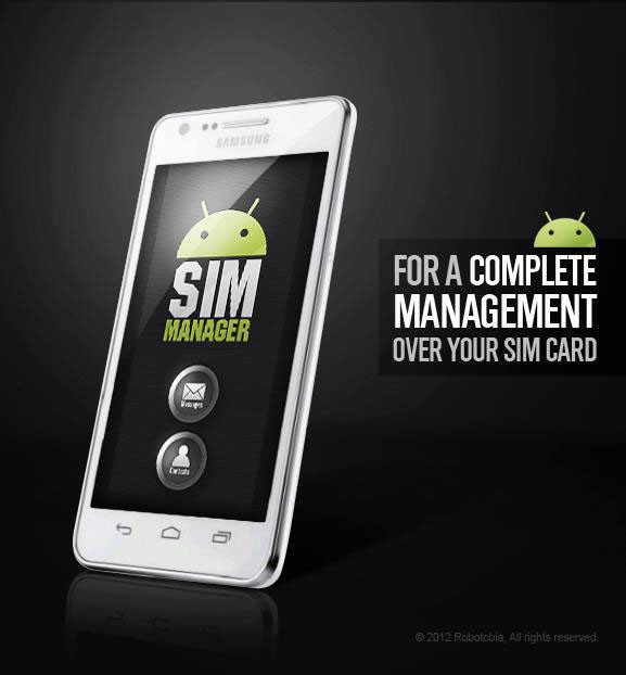 SIM Manager UI