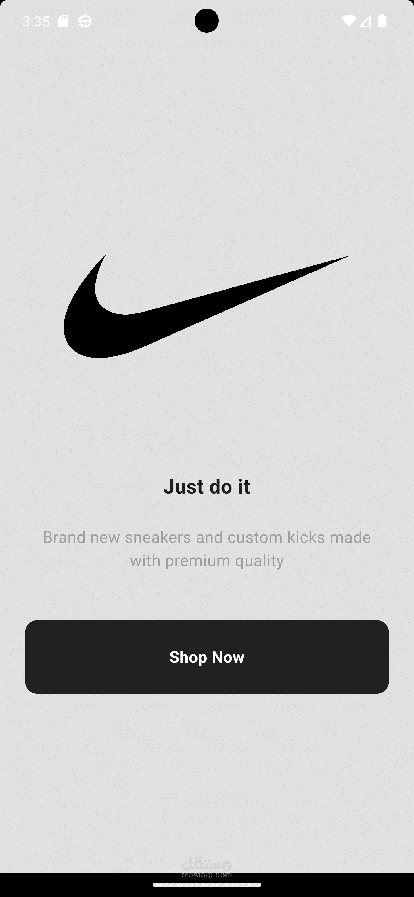 e-commerce app